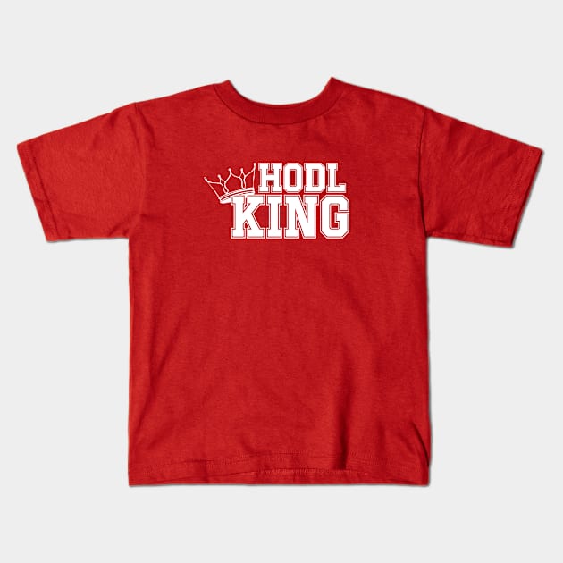 HODL King Kids T-Shirt by My Tee Style